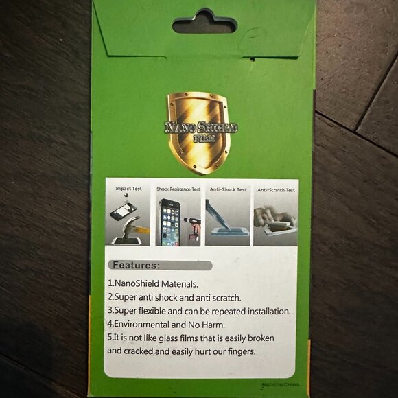 NANOSHEILD Iphone 7 screen protector - Picture 2 of 2